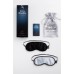 Набор из двух масок на глаза Soft Blindfold Twin Pack черный с серым