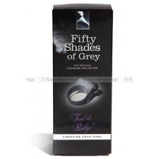 Эрекционное кольцо Feel It, Baby! Vibrating Cock Ring с вибрацией черное