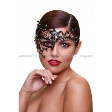 Маска со стразами Mask Seductress черная